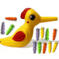 Woodpecker Magnetic Catch Worm Game