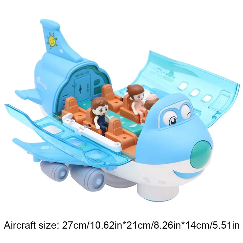 Rotating Electric Airplane Toy Kids