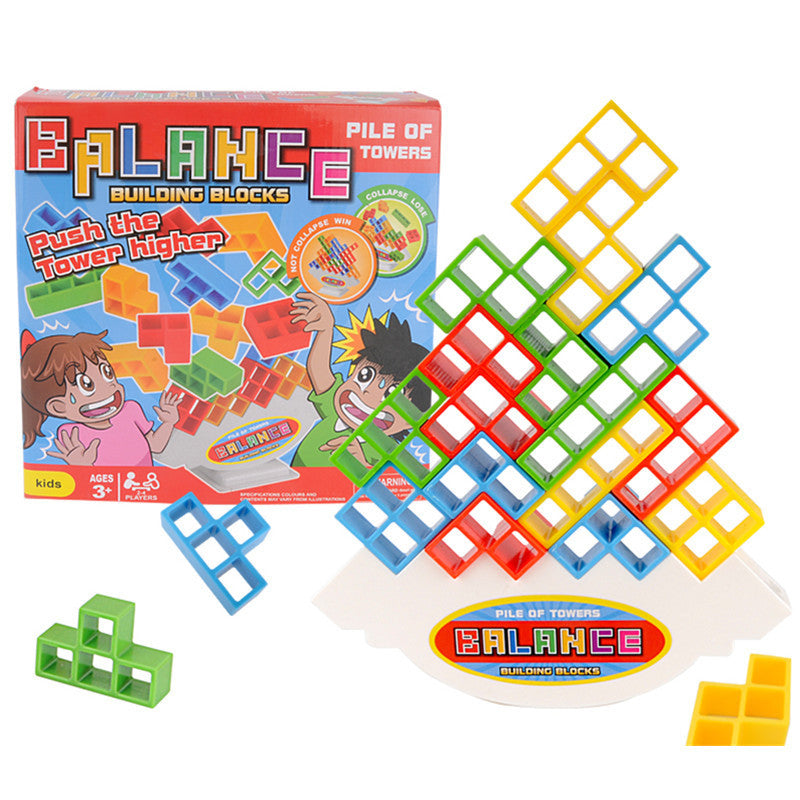 Balance Stacking Tower Block Game