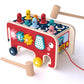 Wooden Montessori Pounding Bench Toy